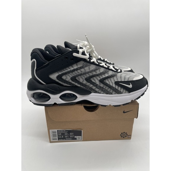 Tried On Men\'s Size 10 - Nike Air Max TW 1 Black White 2022 Custom SKU main image 4